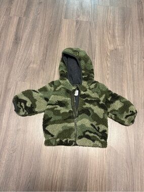 GAP baby Fleece Sherpa jacket sz0-6